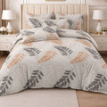 Amber Leaf Soft Satin Bedsheet